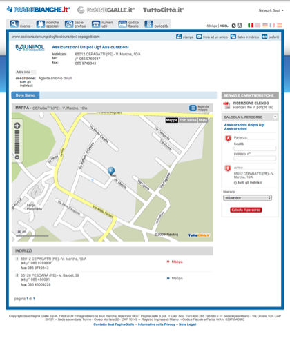 Assicurazioni Unipol Ugf Assicurazioni - Cepagatti (pe) | Paginebianche.it