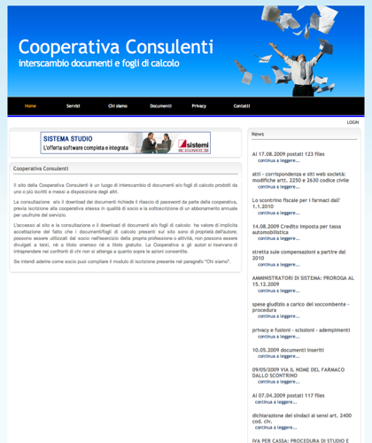 
	Cooperativa Consulenti > Home
