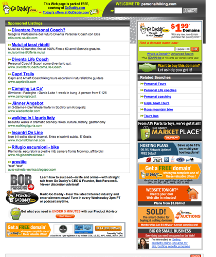 Www.personalhiking.com