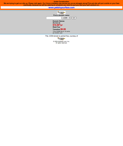 Site Unavailable